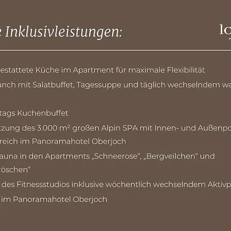 Appartement Alpin Oberjoch Bad Hindelang